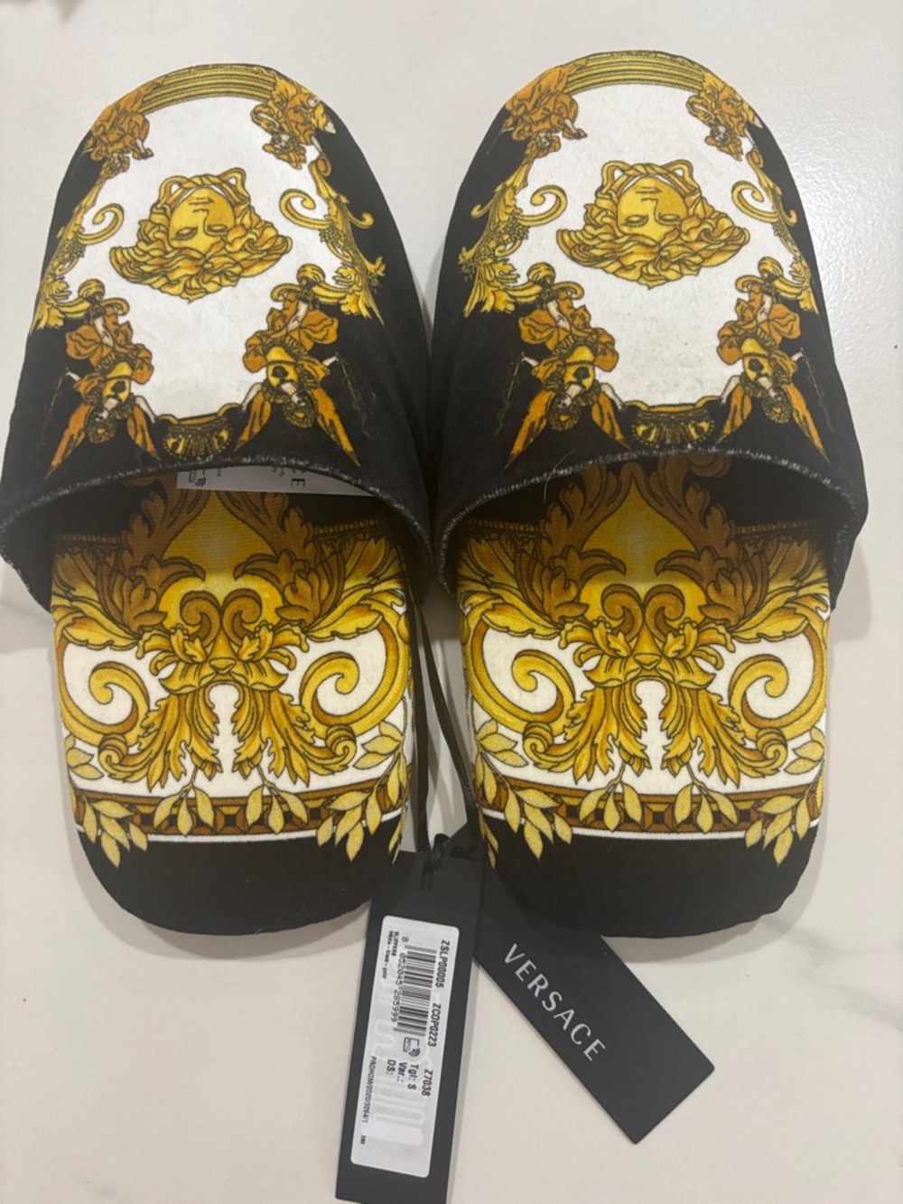 Versace Medusa slippers